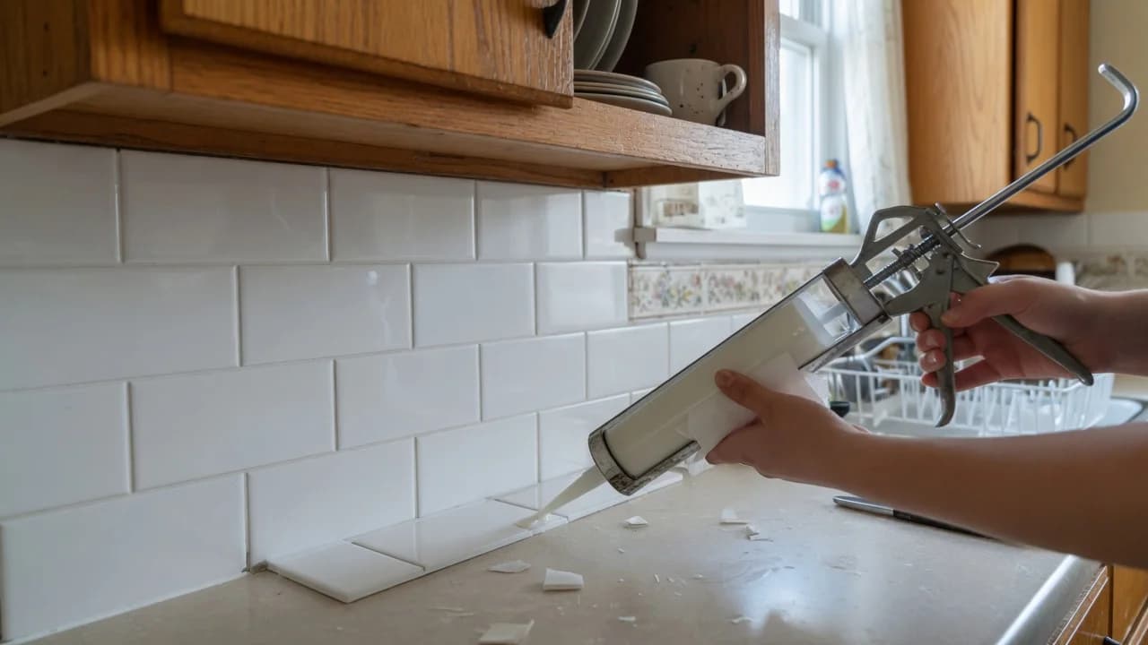Does Peel-and-Stick Backsplash Over Rental Tile Actually Last?