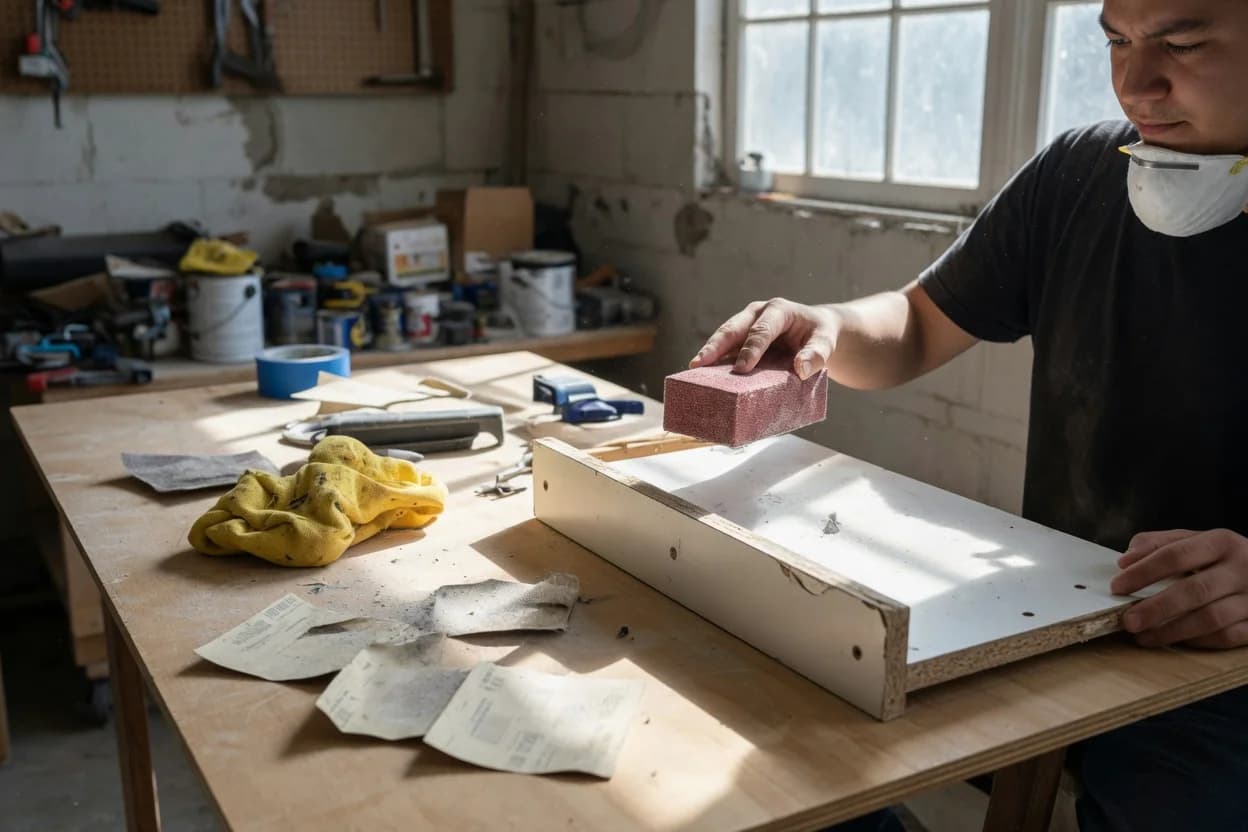 How to Paint IKEA Laminate Furniture So the Finish Sticks and Lasts