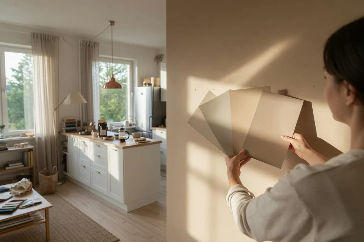 How to Build a Whole-Home Color Palette for an Open Apartment