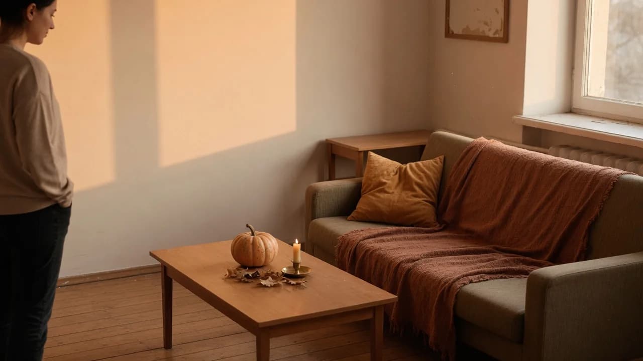 Cozy Fall Decor for a Small Apartment That Never Feels Cluttered