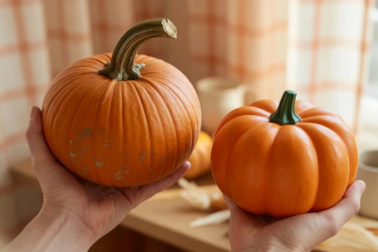 Real vs. Faux Pumpkins for Renters: Which Fall Decor Actually Lasts?