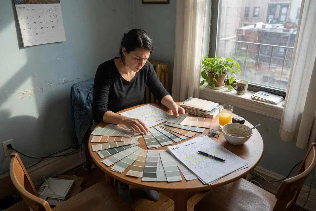 Bold Wall Color or Neutral in a Small Rental? The Math, Not the Myth