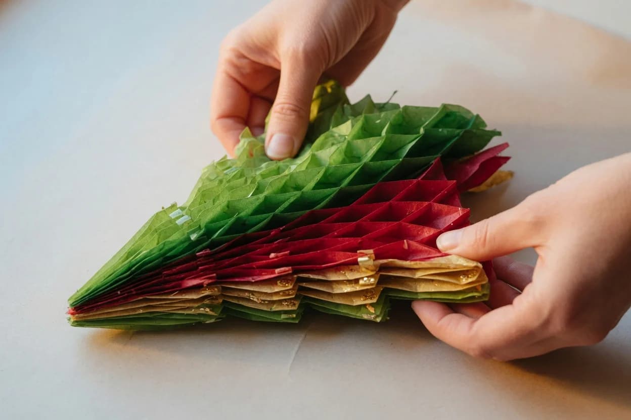 Holiday Decorating That Packs Flat and Stores in a Small Closet