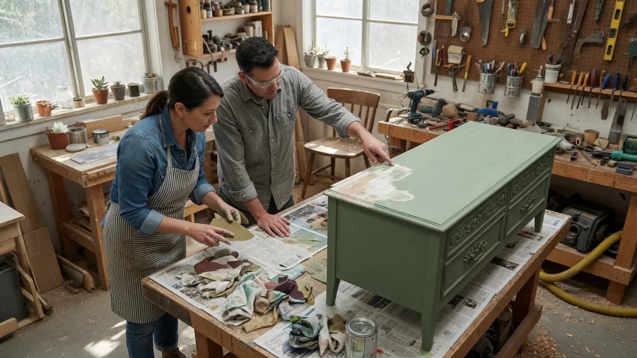 Sealing Painted Thrift Furniture So It Survives Daily Use