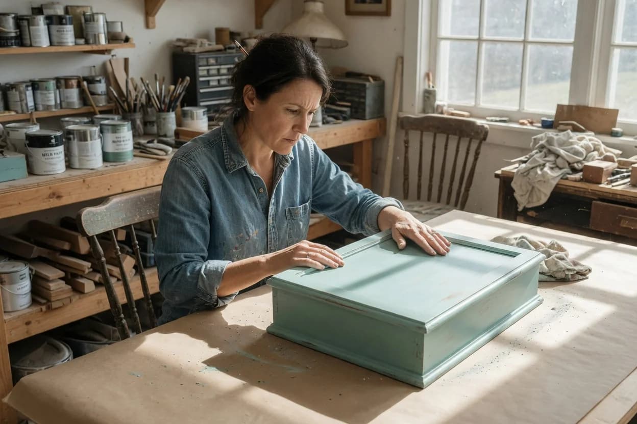 Sealing Painted Thrift Furniture So It Survives Daily Use