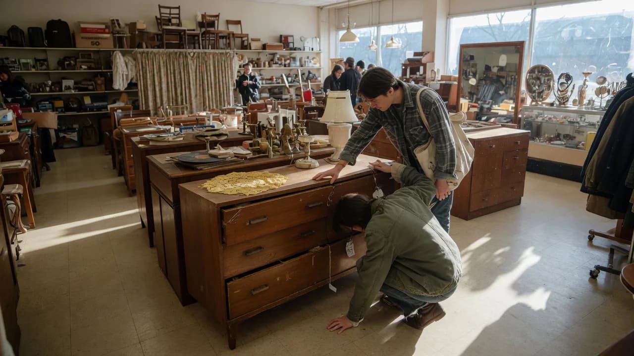 Solid Wood or Veneer? How to Tell in 30 Seconds While Thrifting
