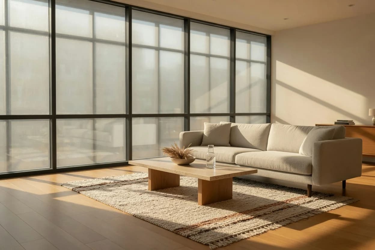 Arranging Living Room Seating When One Wall Is All Windows