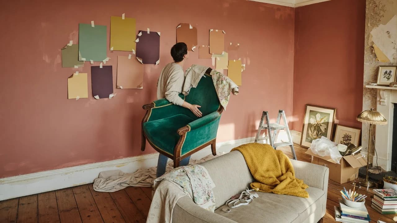 How to Style a Room Around One Thrift Store Statement Find