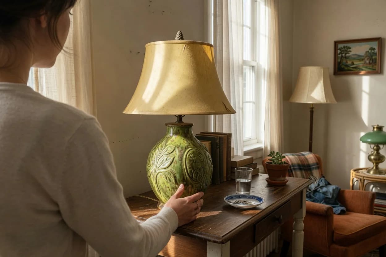 How to Style a Room Around One Thrift Store Statement Find