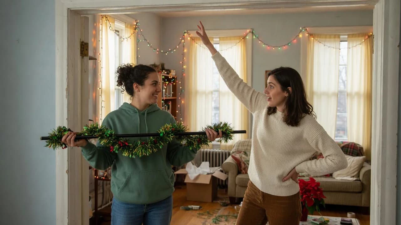 How to Hang Holiday Lights Without Nails: Renter-Safe Methods