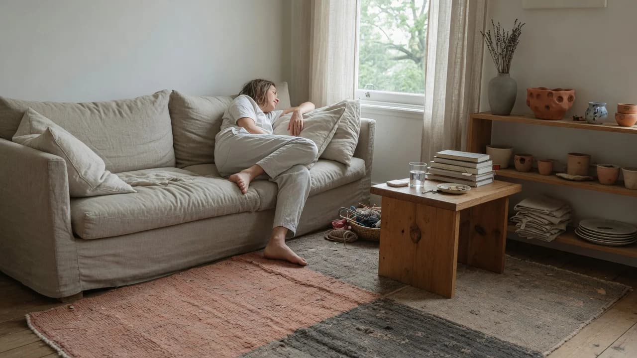 Natural Materials: Making a Catalog Room Feel Truly Lived In