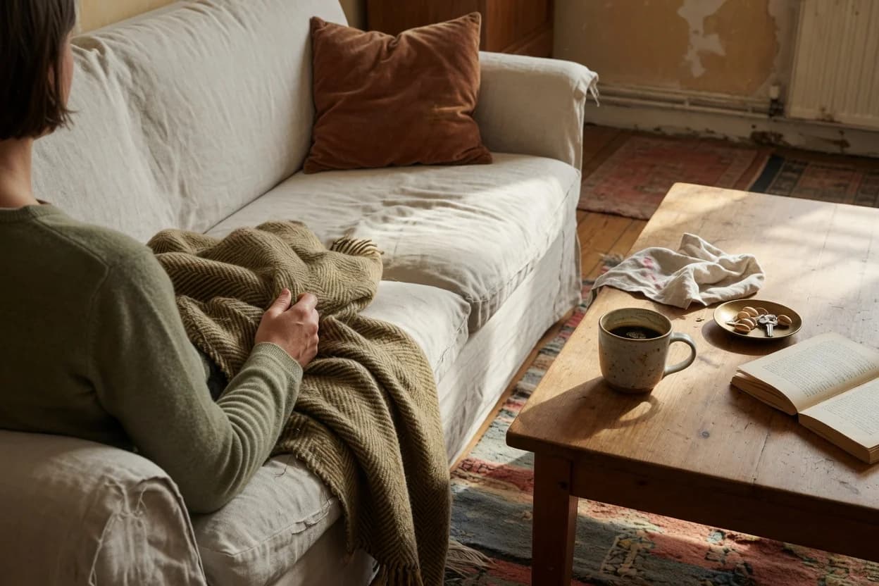 Natural Materials: Making a Catalog Room Feel Truly Lived In