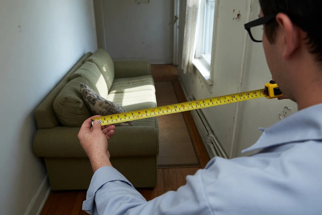 Sofa or Loveseat and Chair for a Narrow Room? The Depth Budget Test