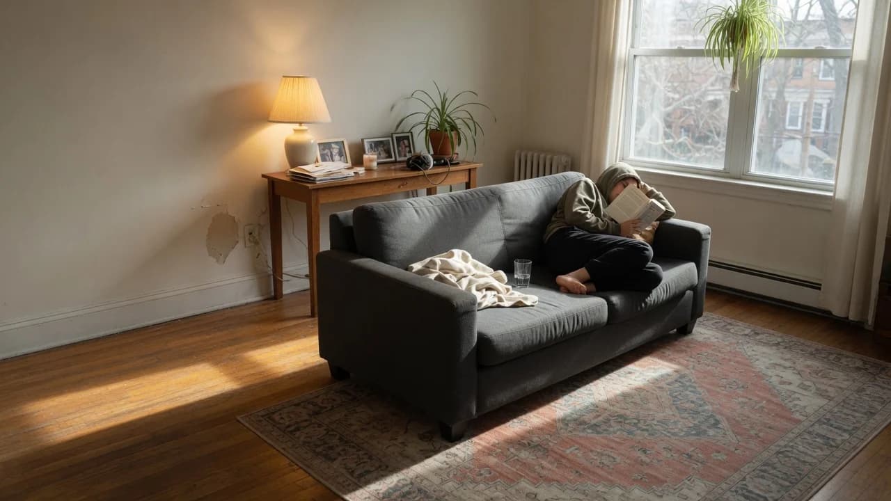 Floating Furniture in a Small Rental Living Room: When It Works