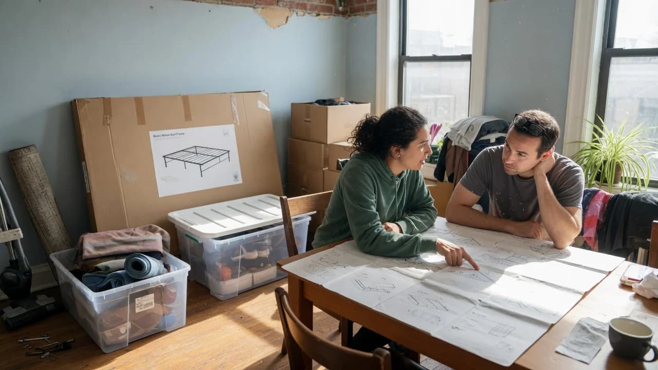 Storage Bed Frame for a Short Rental? Do the Math First